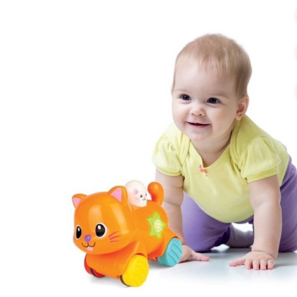 Press And Go Kitten Interactive Toy